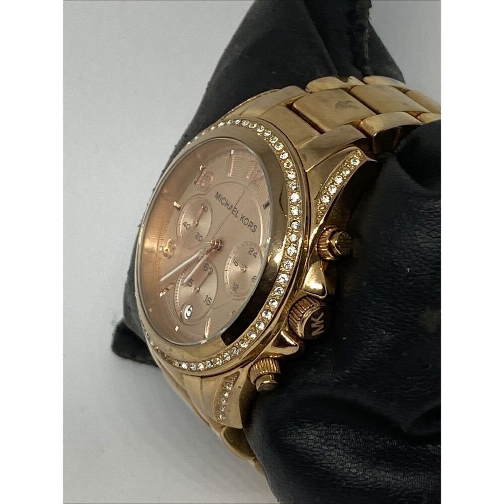 Michael Kors Blair MK5263 Women's Stainless Steel Analog Dial Quartz Watch WO338 - Picture 4 of 12